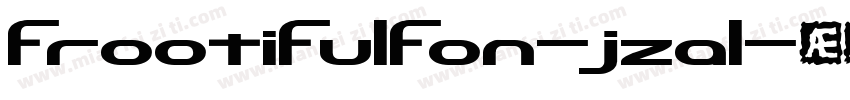 FrootifulFon-jzal字体转换