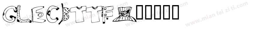 GLECBTTF字体转换