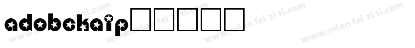 adobekaip字体转换