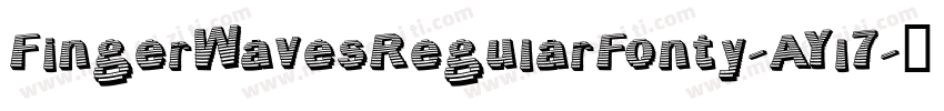 FingerWavesRegularFonty-AYl7字体转换