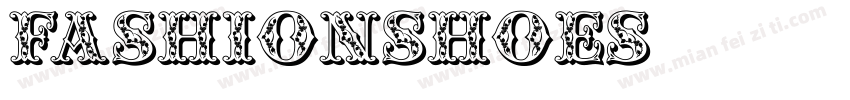 Fashionshoes字体转换