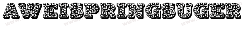 aweispringsuger字体转换