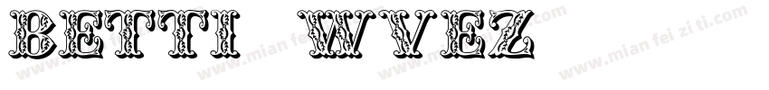 Betti-0WvEz字体转换