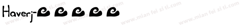 Haverj字体转换