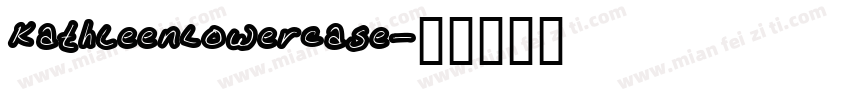 KathleenLowercase字体转换