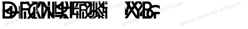 DFNHei-XB字体转换