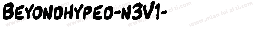 Beyondhyped-n3V1字体转换