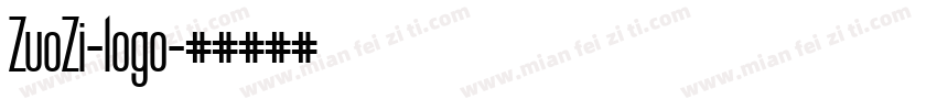 ZuoZi-logo字体转换