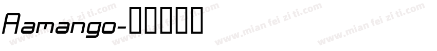 Aamango字体转换
