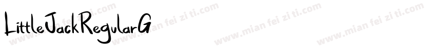 LittleJackRegularG字体转换