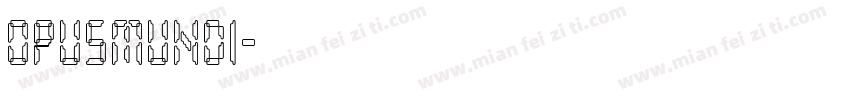 opusmundi字体转换