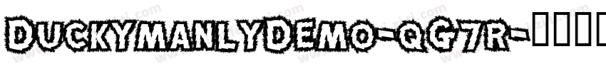 DuckymanlyDemo-qG7r字体转换