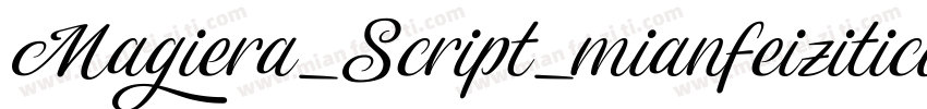 Magiera_Script_mianfeiziticom字体转换