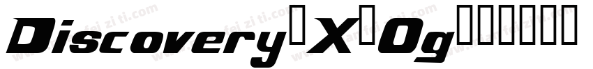 Discovery-X9Og字体转换