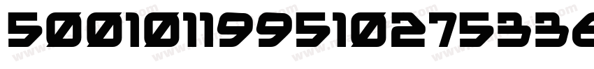 500101199510275336字体转换