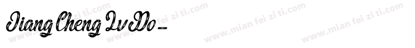 JiangChengLvDo字体转换