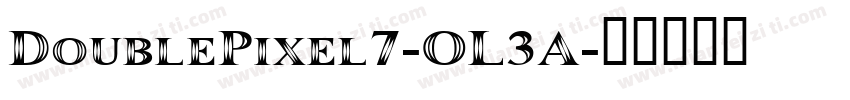 DoublePixel7-OL3A字体转换