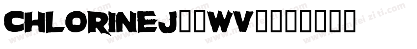 Chlorinej-0Wv4字体转换