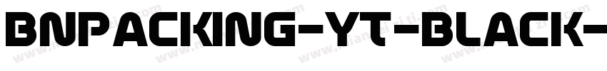Bnpacking-YT-Black-CN字体转换