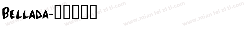 Bellada字体转换