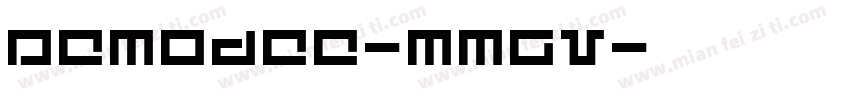 Demodee-MMGv字体转换