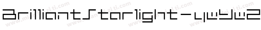 BrilliantStarlight-ywYw2字体转换