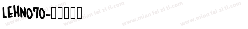LEHN070字体转换