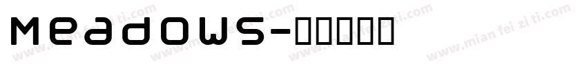 Meadows字体转换