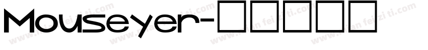 Mouseyer字体转换