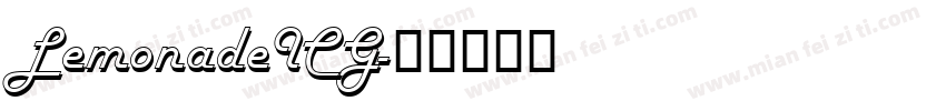 LemonadeICG字体转换