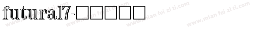 futural7字体转换