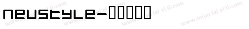 Neustyle字体转换