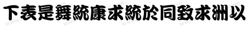 FZLanTingHei-M-GBK字体转换
