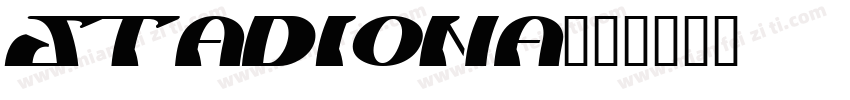 Stadiona字体转换