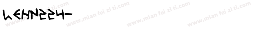 LEHN224字体转换