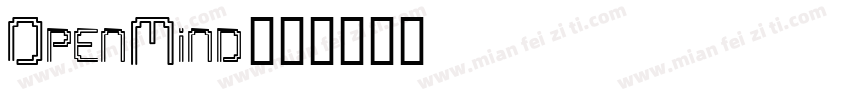 OpenMind字体转换
