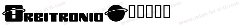 Orbitronio字体转换