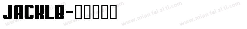 JACKLB字体转换