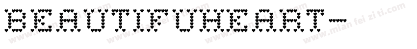 BeautifuHeart字体转换