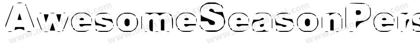 AwesomeSeasonPersona字体转换