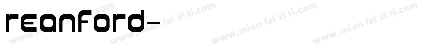 reanford字体转换