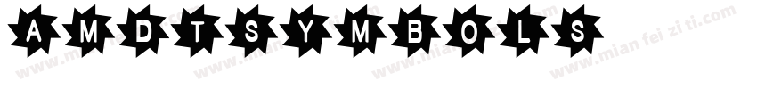 amdtsymbols字体转换