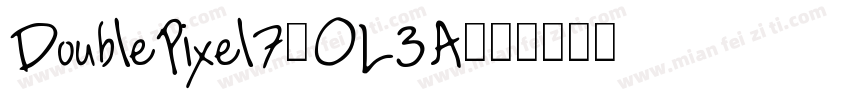 DoublePixel7-OL3A字体转换