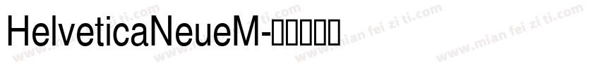 HelveticaNeueM字体转换