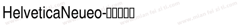 HelveticaNeueo字体转换