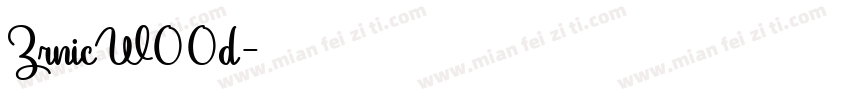 ZrnicW00d字体转换