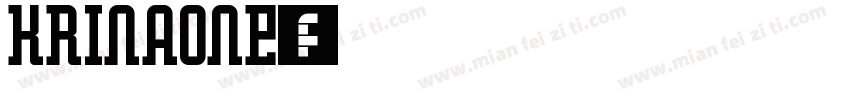 krinaone字体转换