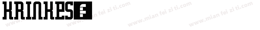 krinkes字体转换