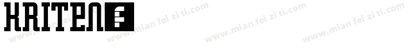kriten字体转换