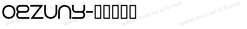 oezuny字体转换